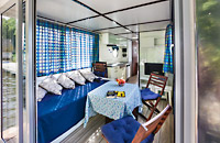 Blick in den Salon des Febomobils 870